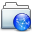 Network Folder Graphite Smooth Icon 32x32 png